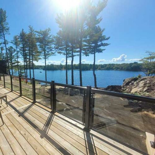 Aluminum Glass Railings Barrie Fence