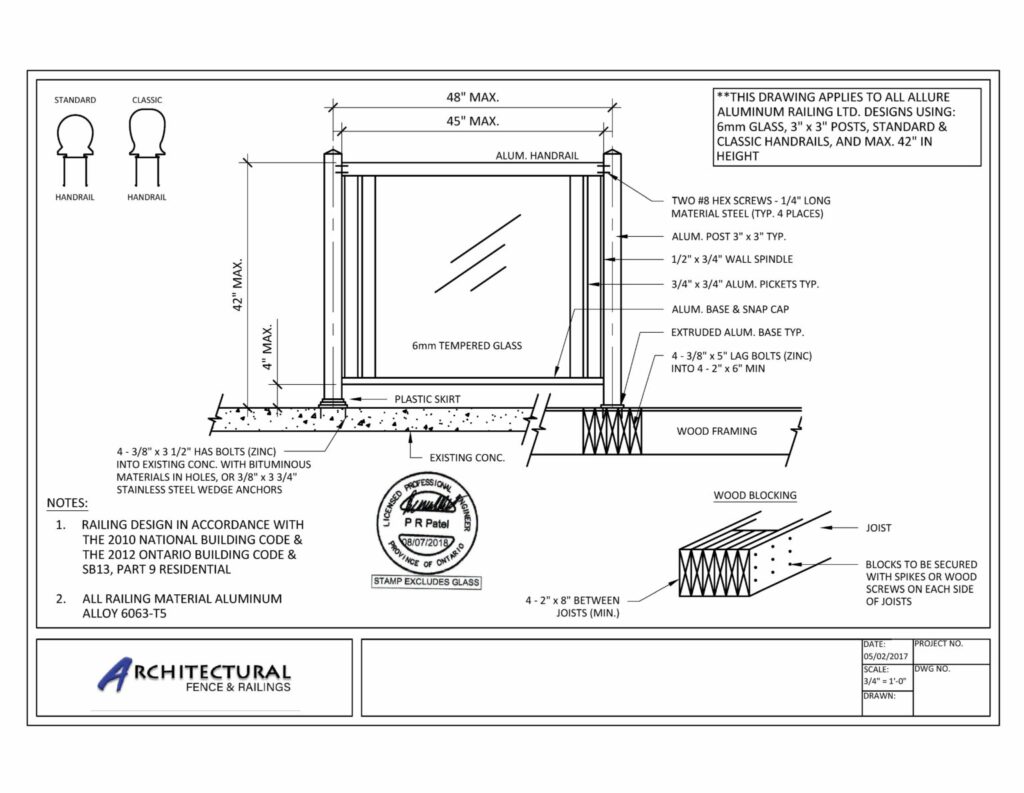 Aluminum Glass Railings Downloads