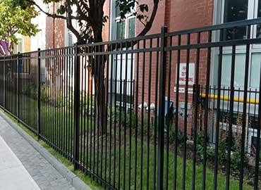 Aluminum-Picket-Fence-Panel Installed in Innisfil