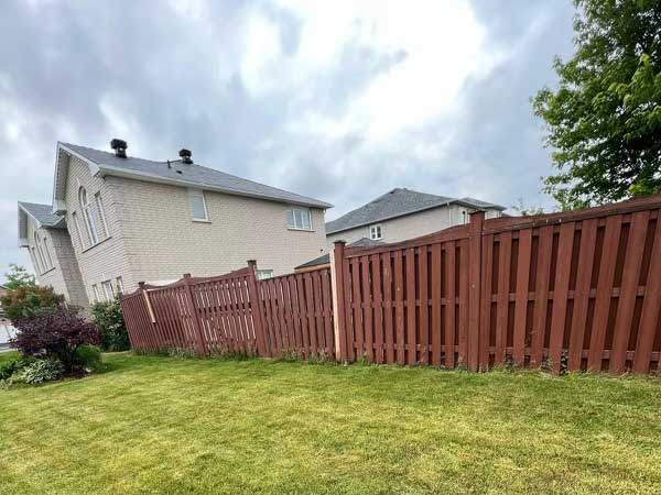 Wood-Fence-Before1 Installed in Barrie