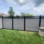 Aluminum Vinyl Fence Installed in Washago