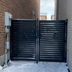 Horizontal Aluminum Fence Gates Installation in Stroud