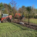 Aluminum Picket Fence Installed in Innisfil