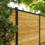 Aluminum Wood Fence installed in Orillia