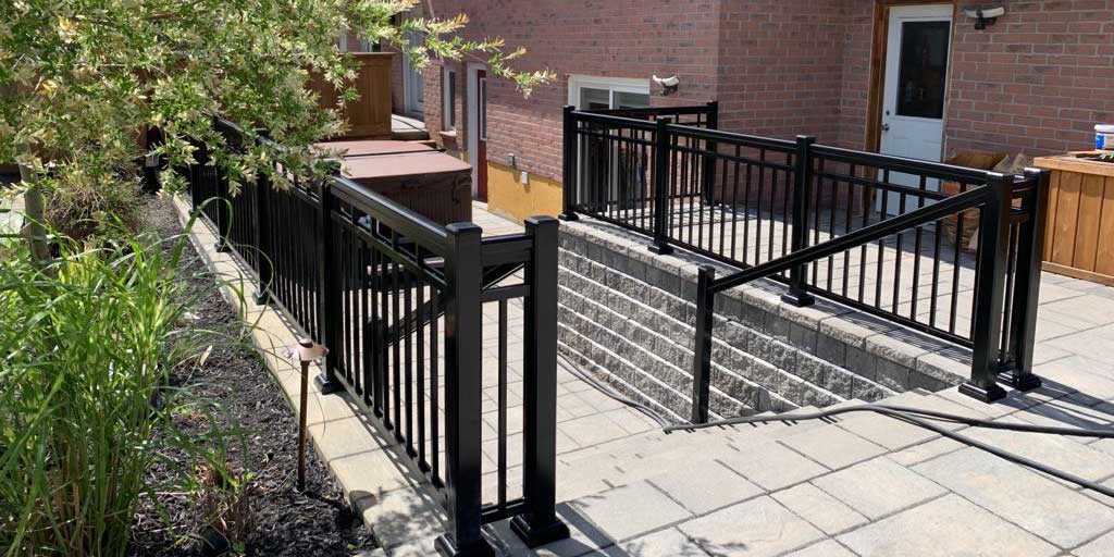 Aluminum-Railing-installed in Barrie