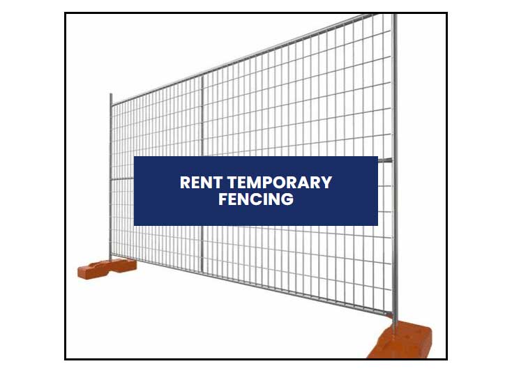 Rent-Temporary-Fencing installed in Gilford Beach Barrie