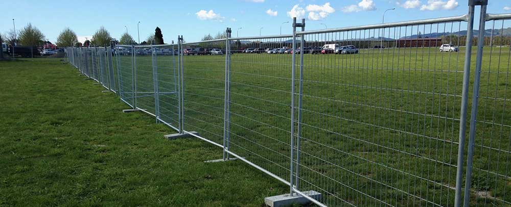 Temporary-Fencing installed in Colwell Barrie